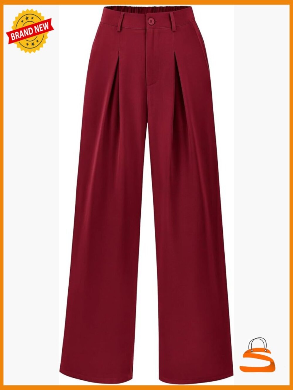 High Waisted Wide Leg Palazzo Pants with Pockets